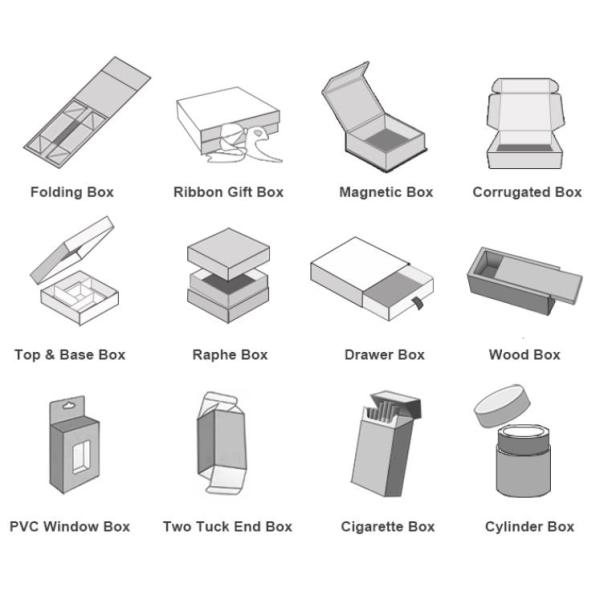 1000pcs Youfu Cardboard Paper Boxes , CMYK Custom Flip Top Boxes Cigarette