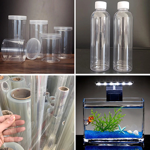 Pure Water Bottle Grade PET Plastic Granules Pellets