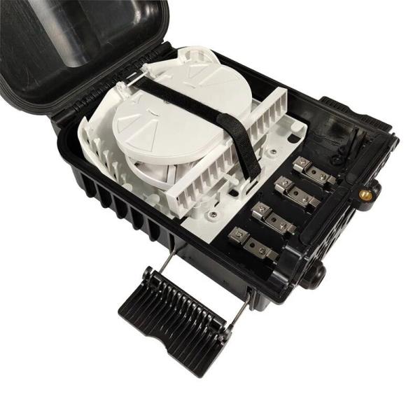 FTTH Box 16 Core Fiber Optic Terminal Distribution Box With Wall/Pole Method