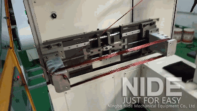 Horizontal Toroid Full Automatic Coil Winding Machine Stator Wire Winding Machine