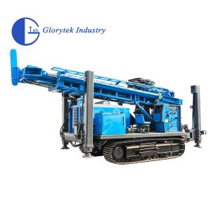 China GL600S Crawler Water Well Drill Rig with 105-500mm Diameter 176kw Diesel Engine and Hydraulic Rotary Drilling on sale