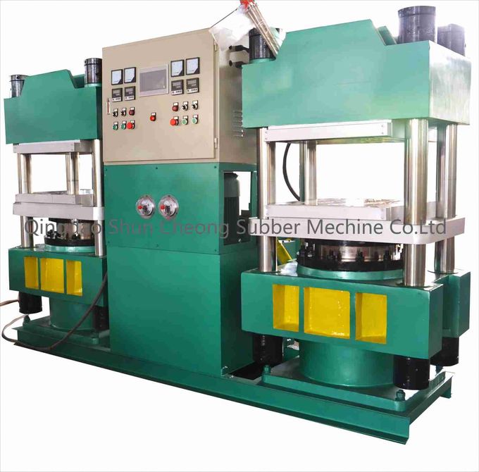 High-Efficiency Twin Press Duplex Rubber Vulcanizing Machine