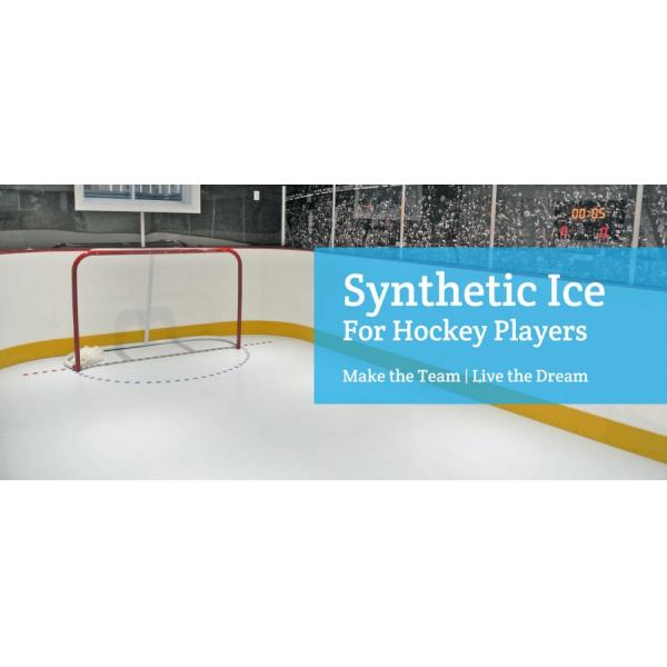 Smooth Surface Interlocking UHMWPE Material Flooring Ice Sheets For Ice Skating