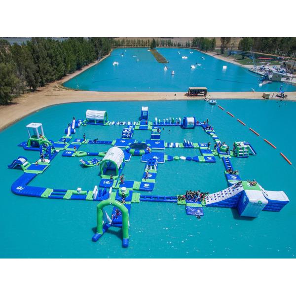 Customized Inflatable Comb Obstacle Course for Large Group Team Building Activities