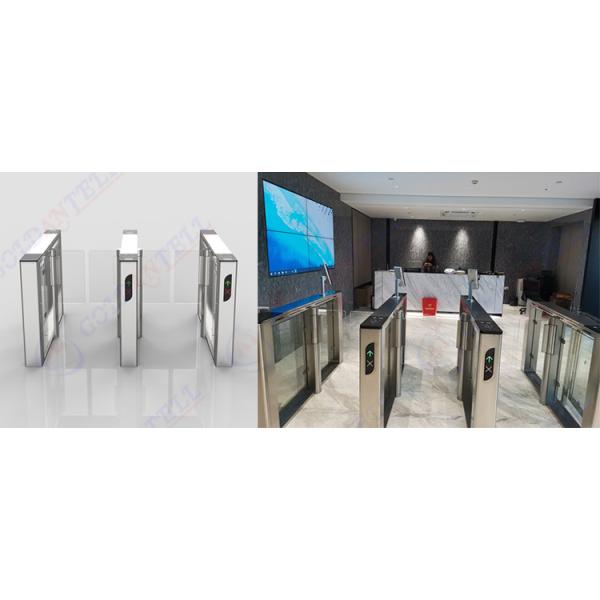 Face Recognition Pedestrian Access Control Gates Security For Subway Airport