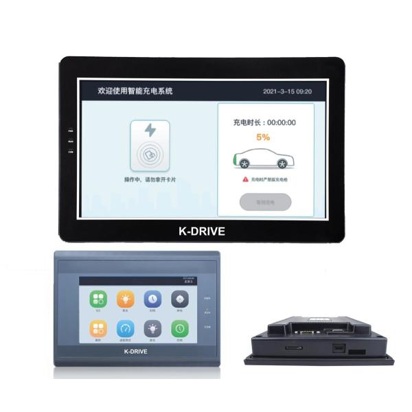 Multipurpose Durable 7 Inch HMI , USB Industrial HMI Touch Panel