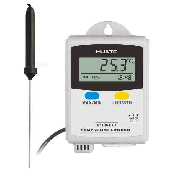 PT100 sensor cold storage cold china use high temperature data logger with analzed software and 43000 data