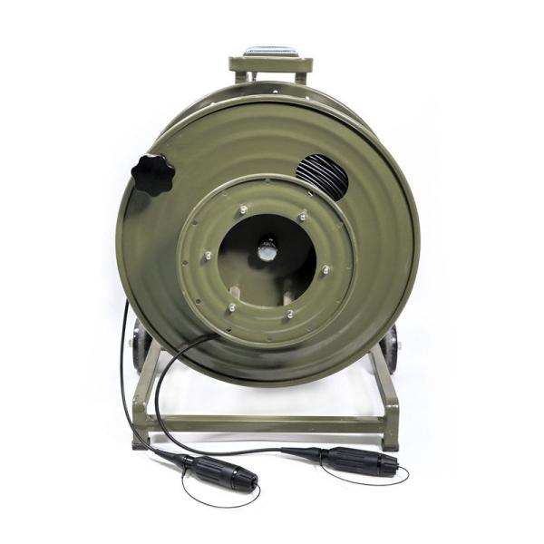 Tactical waterproof fiber cable Hermaphroditic Interconnection Expanded Beam Connector HXB13
