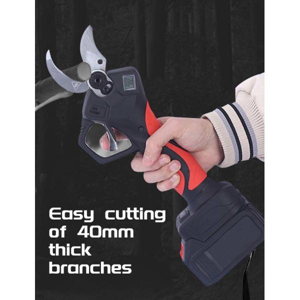 Cordless Lithium Pruning Shears Adjustable Thick Rechargeable Portable Garden Pruning Tools