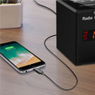 Remote Video Access NVR Storage 140° Lenses Table Clock Spy Camera