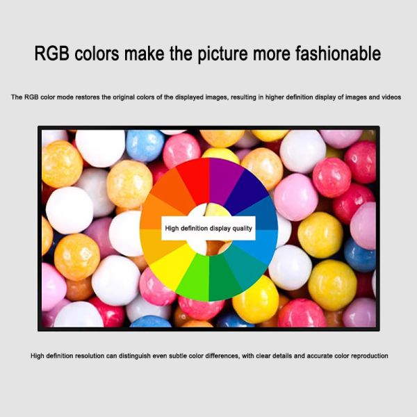 50 Inch Durable Build HD Visuals Wall-Mounted Digital Signage with Android/Windows OS