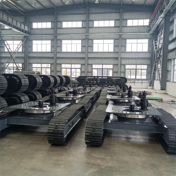Multi-Function Remote Control Undercarriage Track Chasis with 1420*1000 Load Capacity