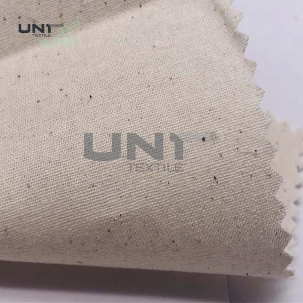 Twill Weave Pocketing Fusible Lining Fabric Plain Dyed Pattern