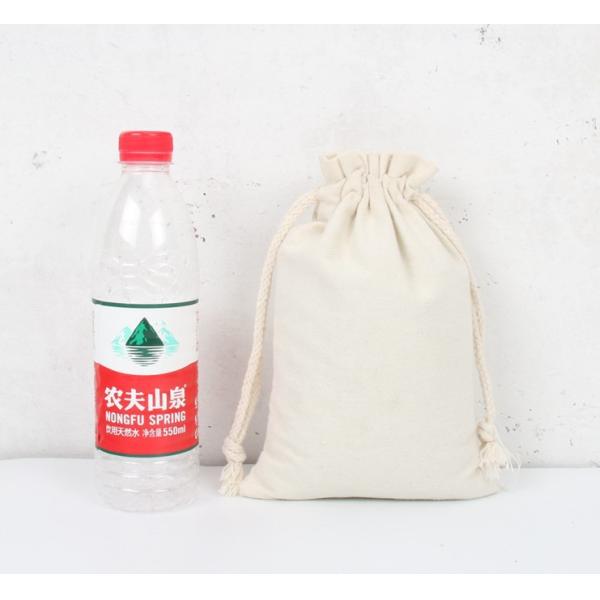 Double String Cartoon Pattern Canvas Drawstring Bag for Personalized Eco-friendly Gifts