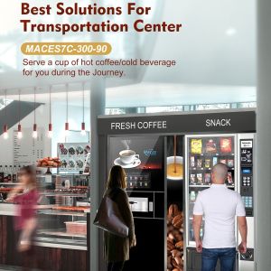 Supply Commercial Floor Standing Coffee Machine Self Service Coffee Vending Machines
