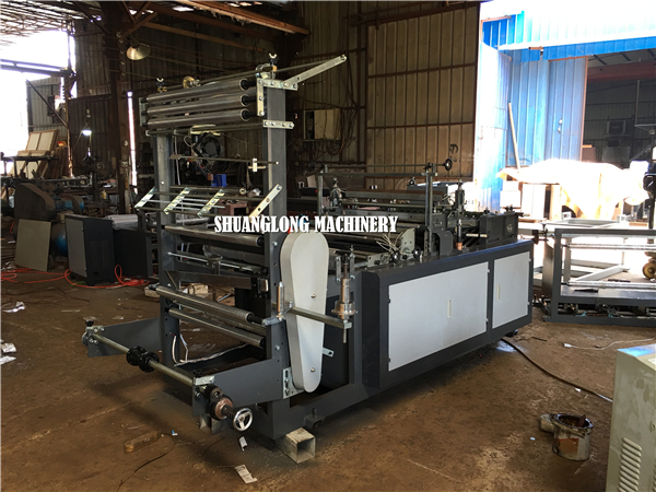 Plastic LDPE PP BOPP Side Sealing Bread Bag Making Machine 4.7kw Power
