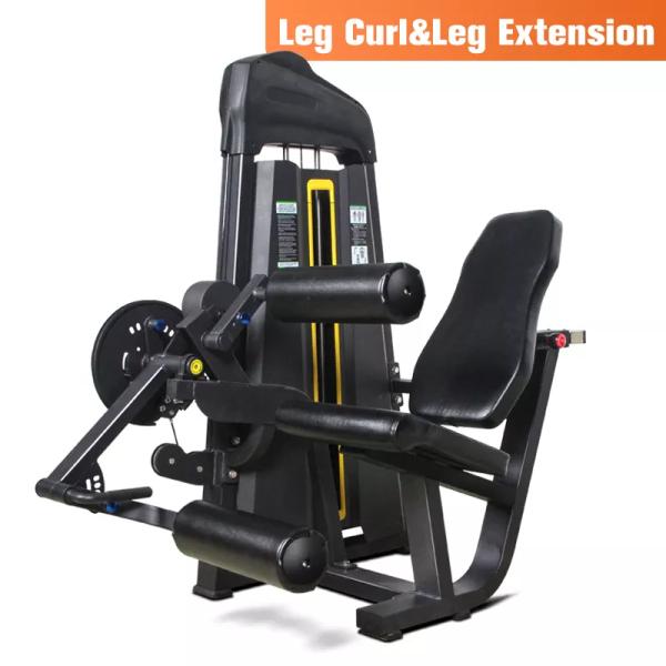 Adjustable Seat Leg Extension Curl Machine for Functional Trainer Strength Training