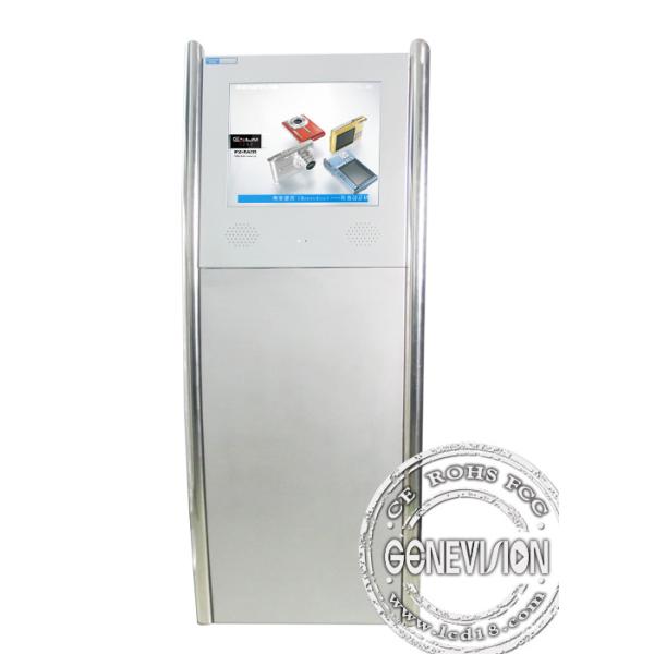500cd/m2 Brightness Kiosk Digital Signage with Playlist Function
