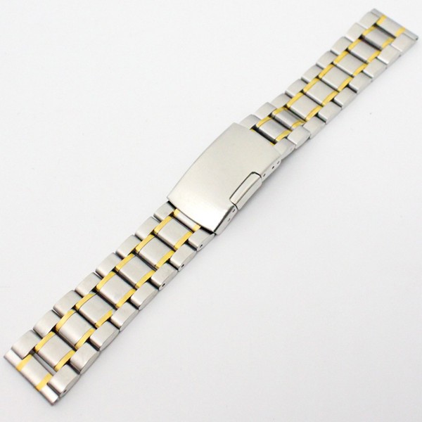 PVD Solid Gold Metal Strap · Customizable Color/clasp/logo