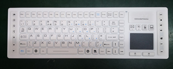 wireless medical keyboard with Bluetooth 5.0 and USB dongle optional