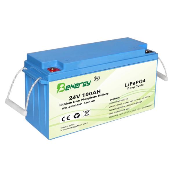24V 100Ah Cleaner Machine Battery With Bluetooth LCD Indicator