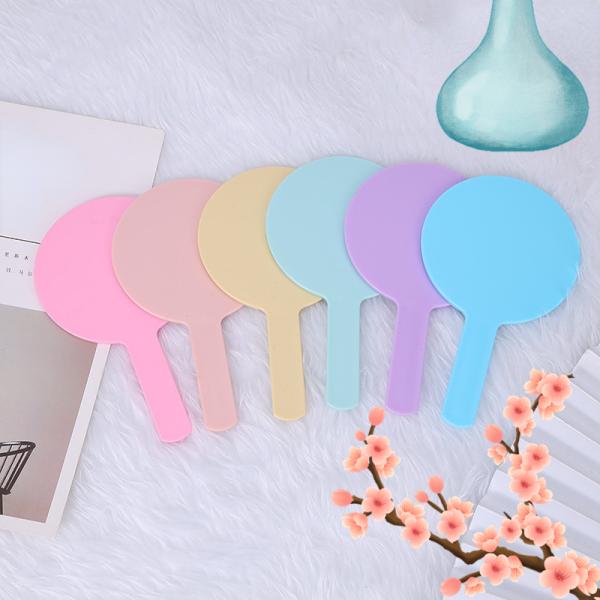 Every Day Occasion Custom Handheld Vanity Makeup Mirror with Processing Customization