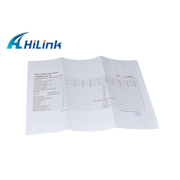 0.5m Connector LC UPC Hilink 18 Channel Optical Ccwdm Module