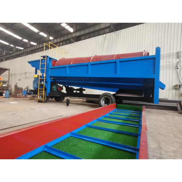 200 Tons Per Hour Alluvial Gold Mining Equipment for Separating Mine Processed Materials