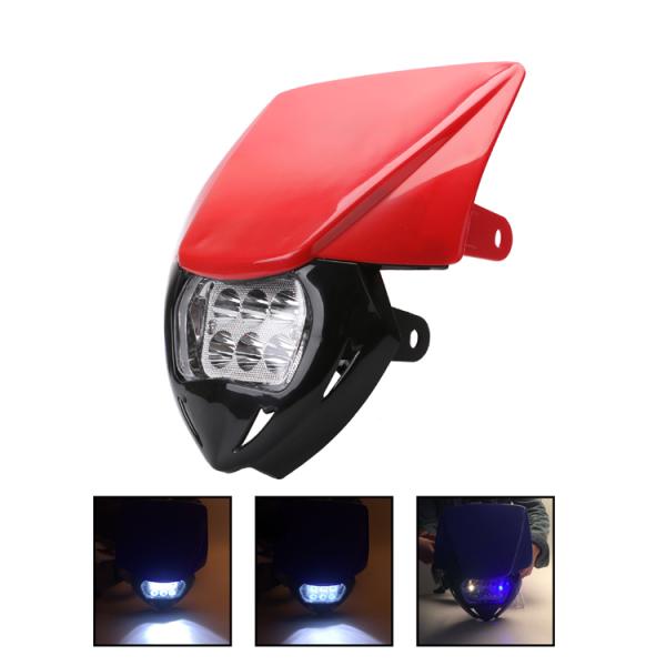 Advanced Features 18W LED Lights for Custom Modified Universal Motorcycle Accessories