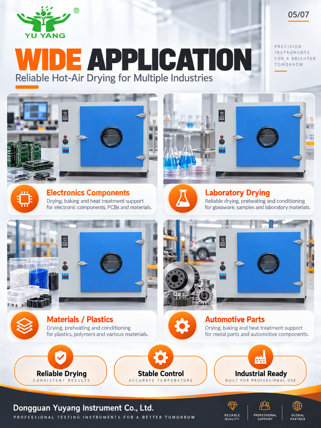 Model 80 Electric Blower-Drying Oven - Industrial laboratory drying equipment with digital controls and stainless steel construction