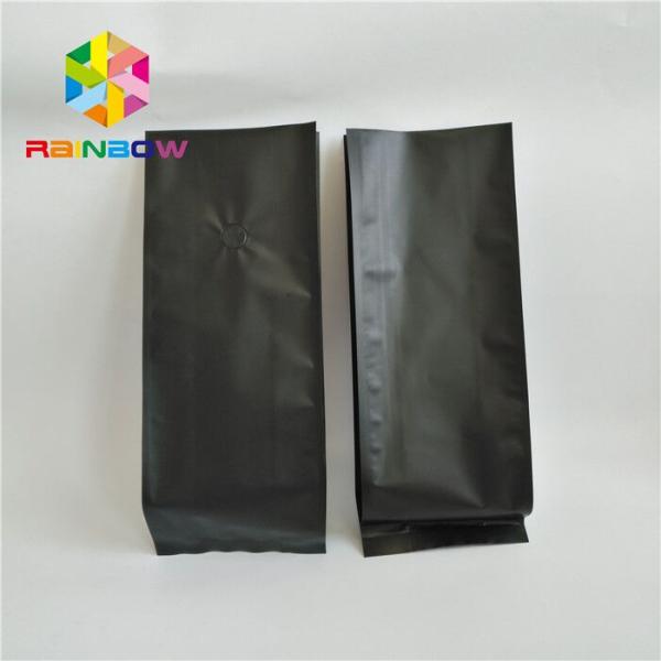 Reusable Gusseted Stand Up Pouch Packaging Plastic Biodegradable Valve Coffee Bags