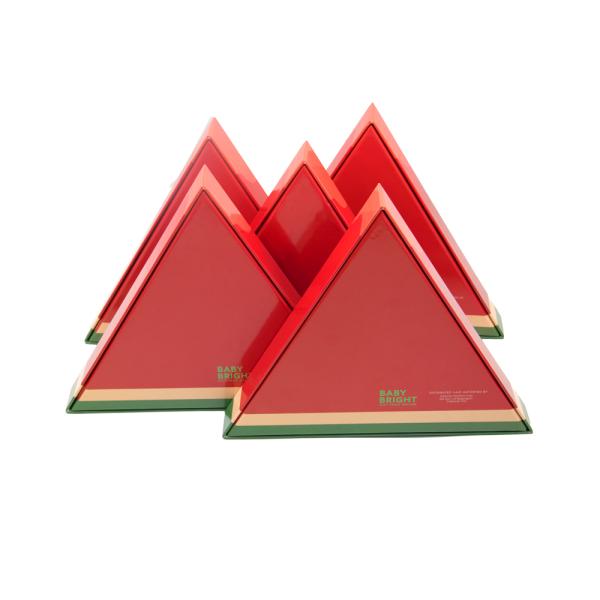 Creative Irregular Luxury Cardboard Gift Lid Rigid Boxes With Custom Sponge Insert