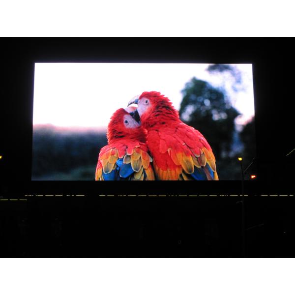 P8 P10 DIP Multi Color LED Curtain Display , Outdoor LED Panel Constant Current