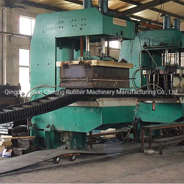 PLC Controlled Rubber Conveyor Belt Vulcanizing Press