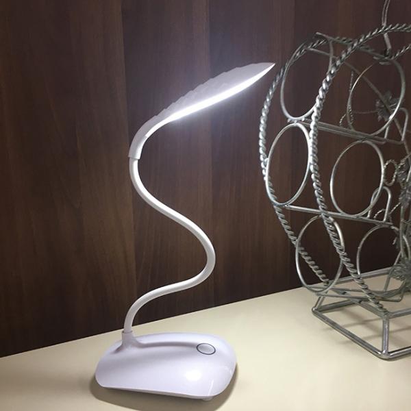 Warm White Mini USB LED Table Lamp With Intelligent Touch Dimmer Eye Protection