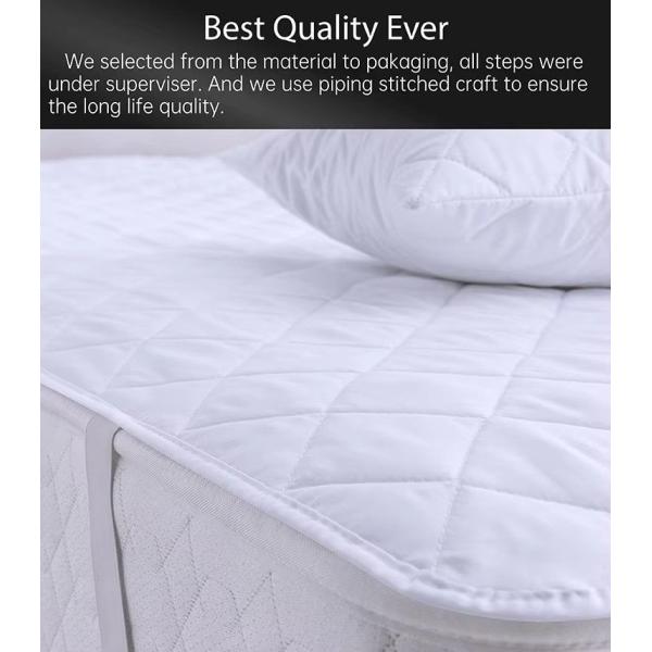Microfiber Anti Dust Bed Mattress Protector Waterproof Mattress Cover