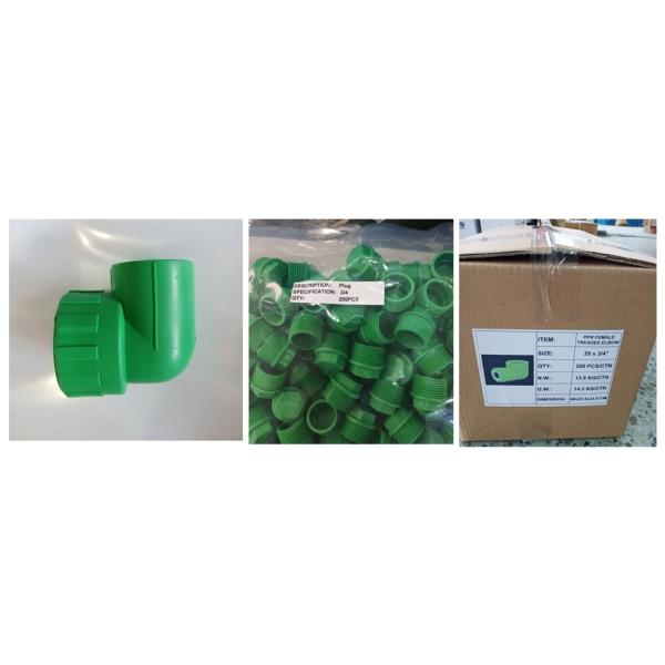 Durable PP-R Pipe Fitting for Hot Water Supply Equal Durability and Efficiency