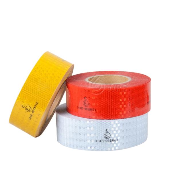 7 Year Durability Reflective Contour Tape for Truck ECE R104 Class C Grid Pattern