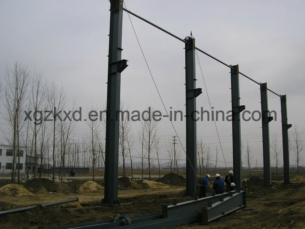 Prefabricated Light Steel Structure Construction Warehouse Fabrication