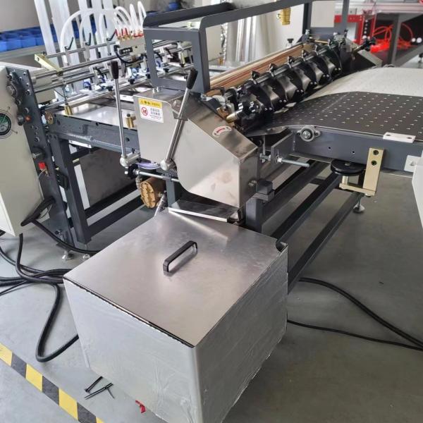 DG-850A Paper Gluing Machine for Rigid Box Gluing Processes Box Cover Gluing