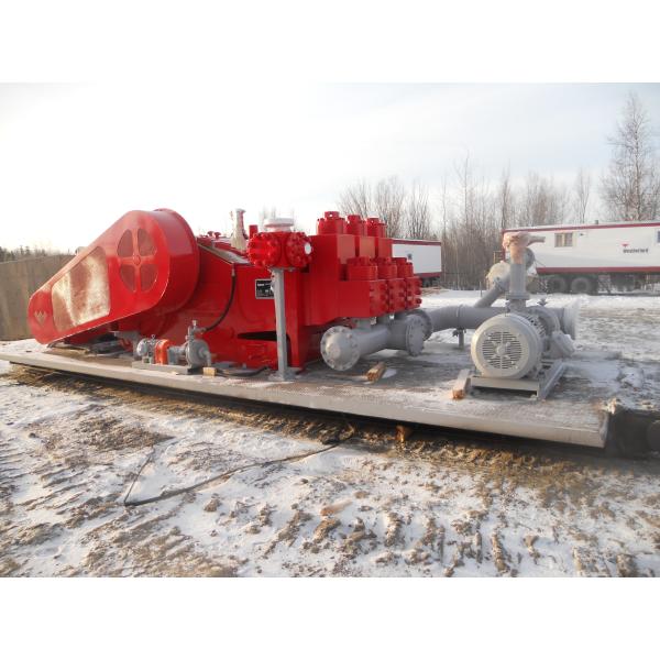 EWECO E-2200 mud pump fluid end module, liners, pistons, valevs same as Weatherford, EWECO, NATIONAL, E-447 mud pump
