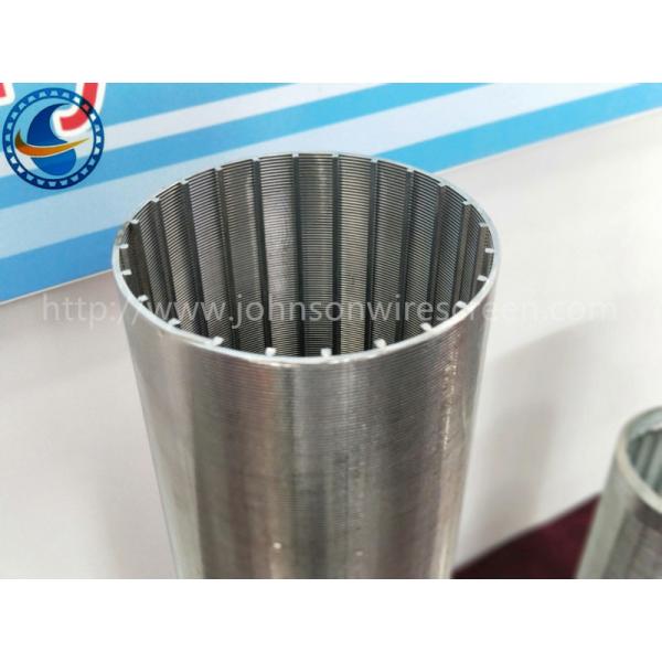 Customized Stainless Steel Wedge Wire Screen Energy Saving 10-4000mm Length