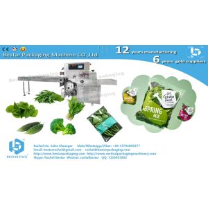 How to pack multiple vegetables with automatic weighing function