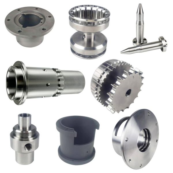 Surface Roughness Ra 0.4-1.6 μm CNC Turning Parts with Processing Method CNC Turning Clear Anodize and Sand Blasting Finishing