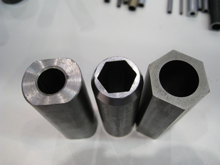Seamless Steel Tubes with special shape Outside hexagonal Inside round
