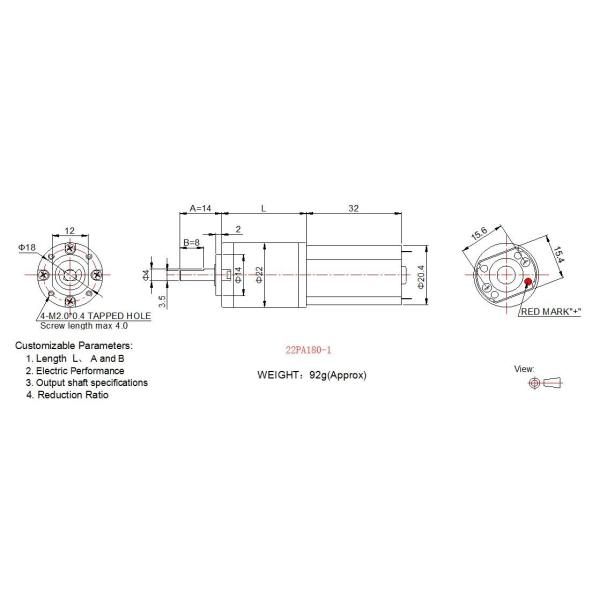 Professional Micro Planetary Gearbox High Torque For Smart Home Appliance