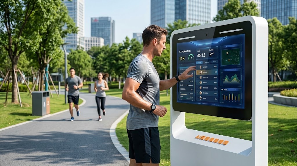 Smart Running Track System with AI Face Recognition