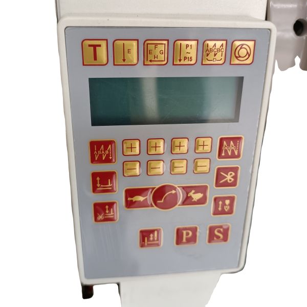 Clearance Height 115mm Jack Interlock Sewing Machine for Industrial Stitching