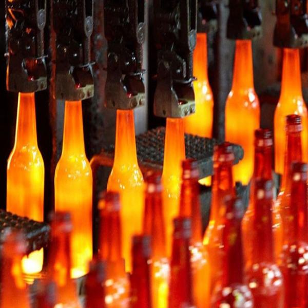Customized Capacity Beer Glass Bottle Automatic Bottle Glass Making Machine