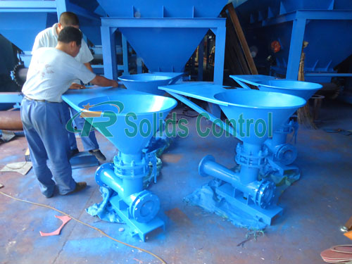 Mud hopper for solid control